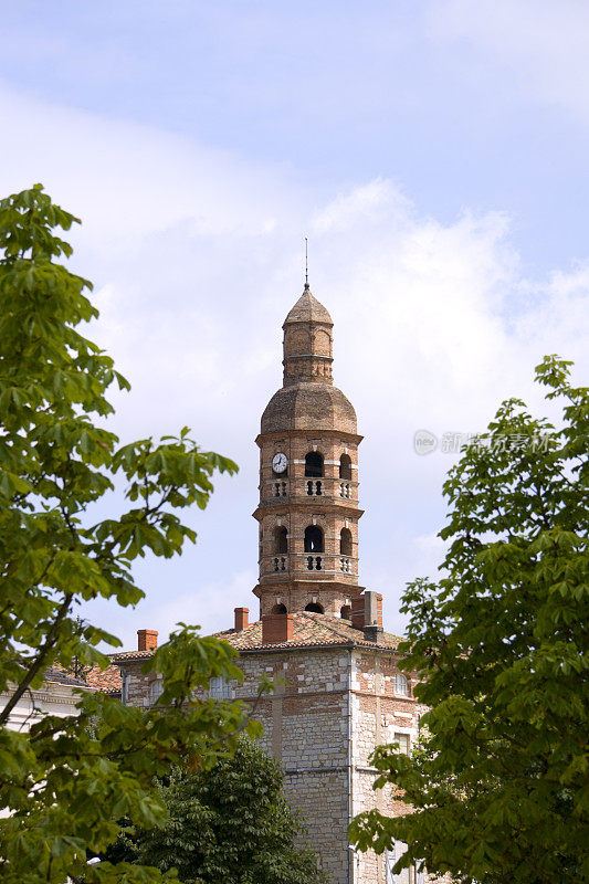 甘贝塔Lycee Tower, Cahors, Lot，法国